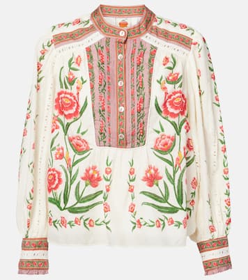 Blusa de mezcla de algodón estampada | Farm Rio