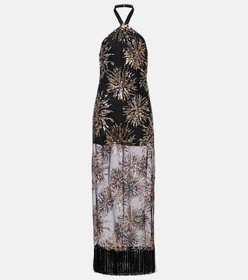 Maxikleid Nina Soleil mit Pailletten | Taller Marmo