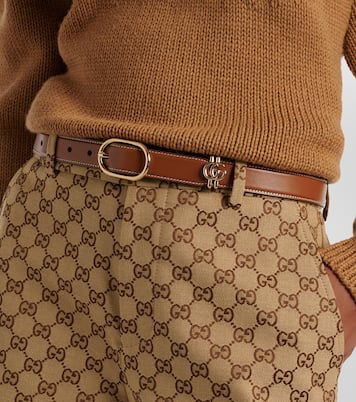 Ceinture Double G en cuir | Gucci