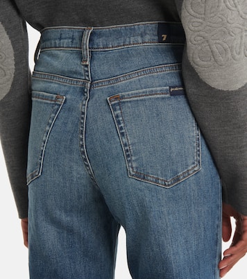 High-Rise Flared Jeans Modern Dojo Groovy | 7 For All Mankind