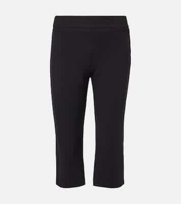 Pantalon raccourci Leone à taille haute | Staud