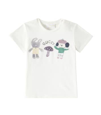 Baby Bedrucktes T-Shirt aus Baumwolle | Gucci Kids