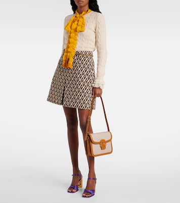 9TO5 VLogo canvas shoulder bag | Valentino Garavani