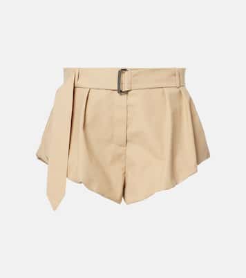 Short à taille haute en coton mélangé  | Magda Butrym