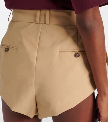 Short à taille haute en coton mélangé  | Magda Butrym