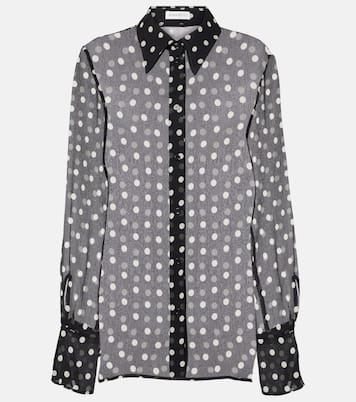 Top aus Seidenchiffon | Nina Ricci