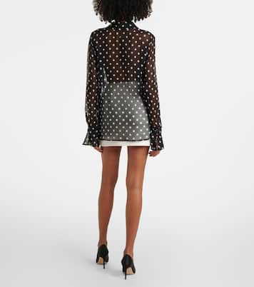 Top aus Seidenchiffon | Nina Ricci
