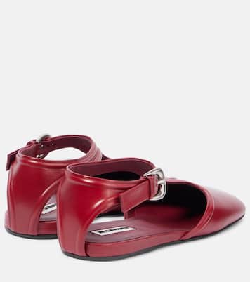 Ballerine in pelle | Jil Sander