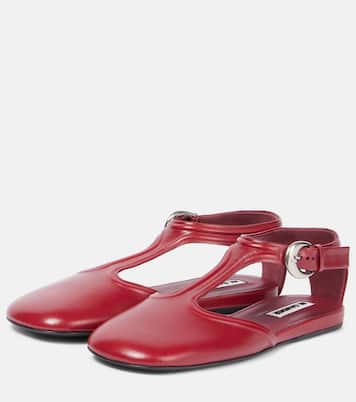 Ballerine in pelle | Jil Sander