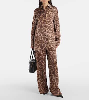 Leopard-print pajama pants | Stella McCartney