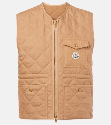 Gilet trapuntato Vigny in lino | Moncler
