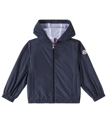 Desman logo printed windbreaker | Moncler Enfant