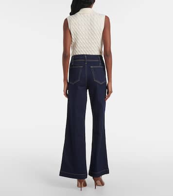 Jean The Seamed Wide à taille haute | Frame