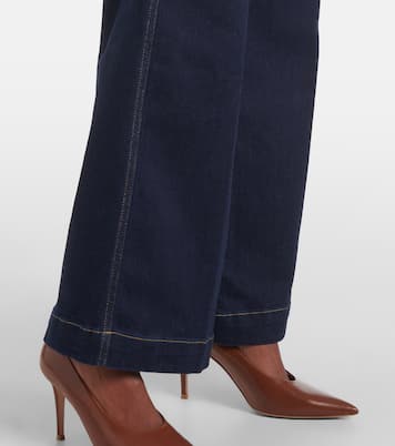 Jean The Seamed Wide à taille haute | Frame