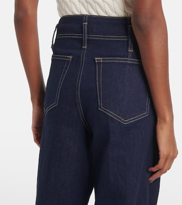 Jean The Seamed Wide à taille haute | Frame