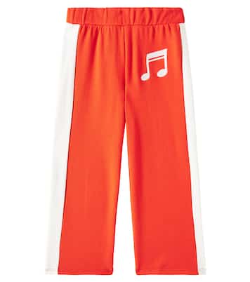 Jogginghose Note aus Baumwoll-Jersey | Mini Rodini