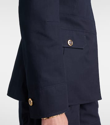 Giacca in canvas di cotone | Gucci