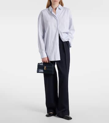 Borsa Symmetry in mesh con pelle | Savette