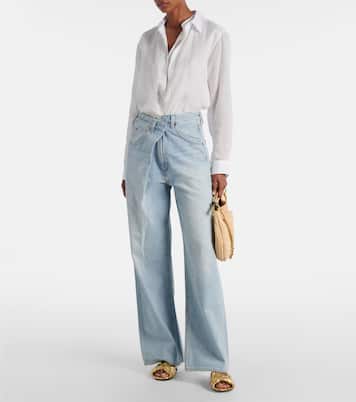 Jeans anchos Vana de tiro bajo | Agolde