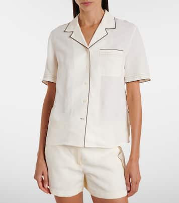 Short-sleeved shirt | Tory Burch