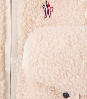 Reversible hooded teddy jacket | Moncler Grenoble Enfant