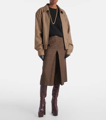 Plateaustiefel Nico aus Leder | Saint Laurent