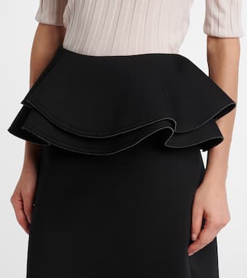 Ruffled midi skirt | Plan C