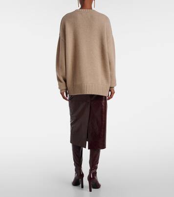 Lovely ribbed-knit cashmere sweater  | Extreme Cashmere