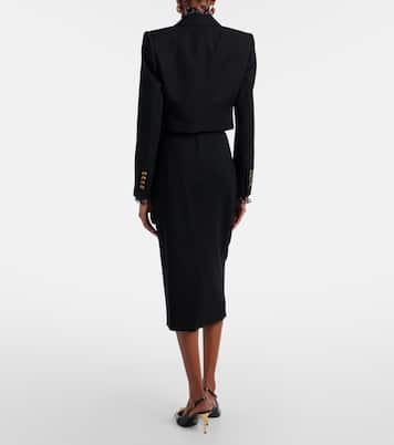 Wool-blend pencil skirt | Dolce&Gabbana