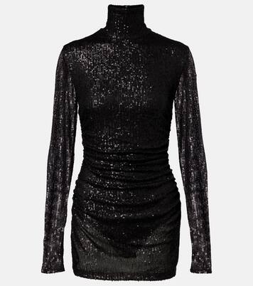 Vestido corto Pickleball con lentejuelas | Norma Kamali