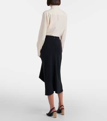 Draped midi skirt | Givenchy