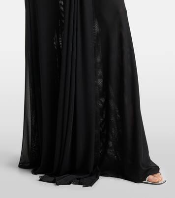 Robe aus Mesh | David Koma