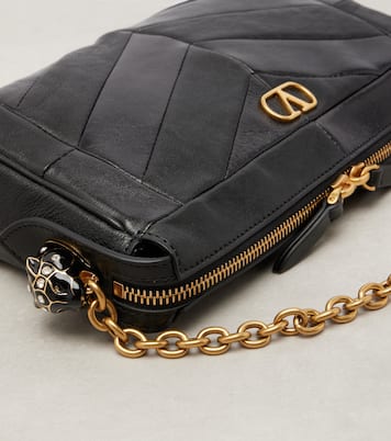 Bolso cruzado Panthea Small de piel | Valentino Garavani