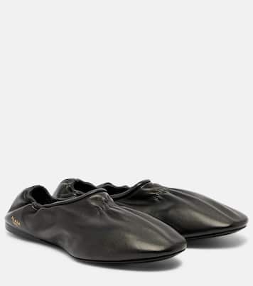 Leather ballet flats | Alaïa