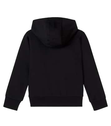 Logo cotton jersey hoodie | Moncler Enfant