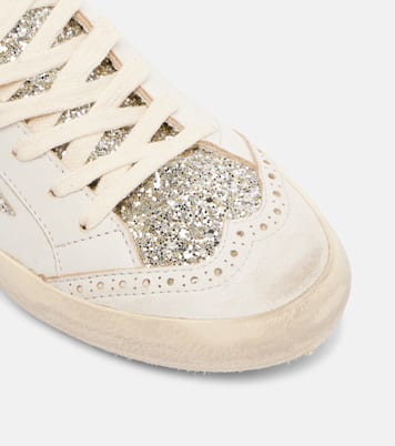 Mid Star embellished suede high-top sneakers | Golden Goose