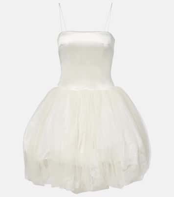 Bridal Sadie wool and silk corset dress | Danielle Frankel