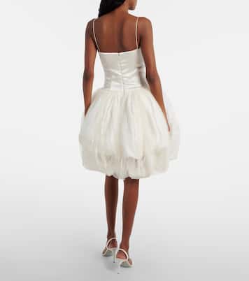 Bridal Sadie wool and silk corset dress | Danielle Frankel