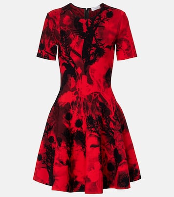 Jacquard minidress | McQueen