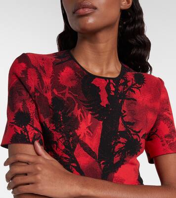 Jacquard minidress | McQueen