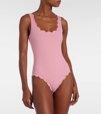 Palm Springs scalloped swimsuit | Marysia