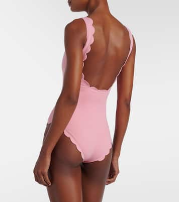 Palm Springs scalloped swimsuit | Marysia