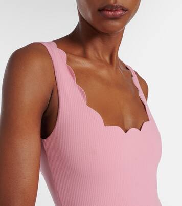 Palm Springs scalloped swimsuit | Marysia