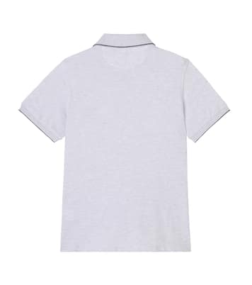 Embroidered cotton polo shirt | Brunello Cucinelli Kids