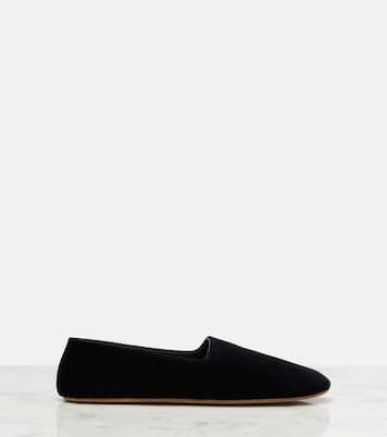 Slip-Ons Ponti aus Samt | The Row
