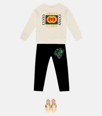 Sudadera de algodón estampada | Gucci Kids