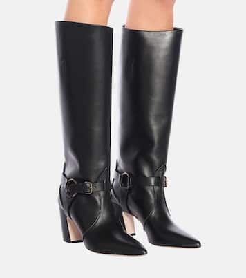Stiefel aus Leder | Miu Miu