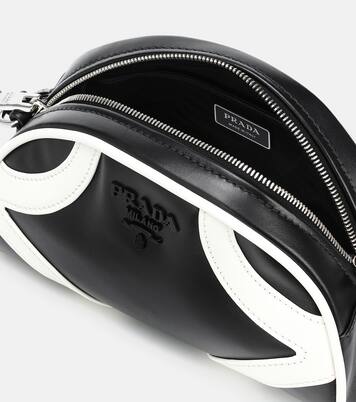 Borsa a tracolla Bowling in pelle | Prada