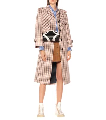 Borsa a tracolla Bowling in pelle | Prada