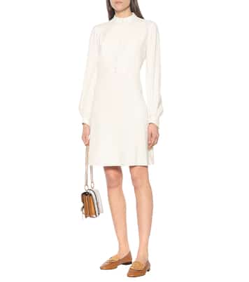 Crêpe minidress | Chloé